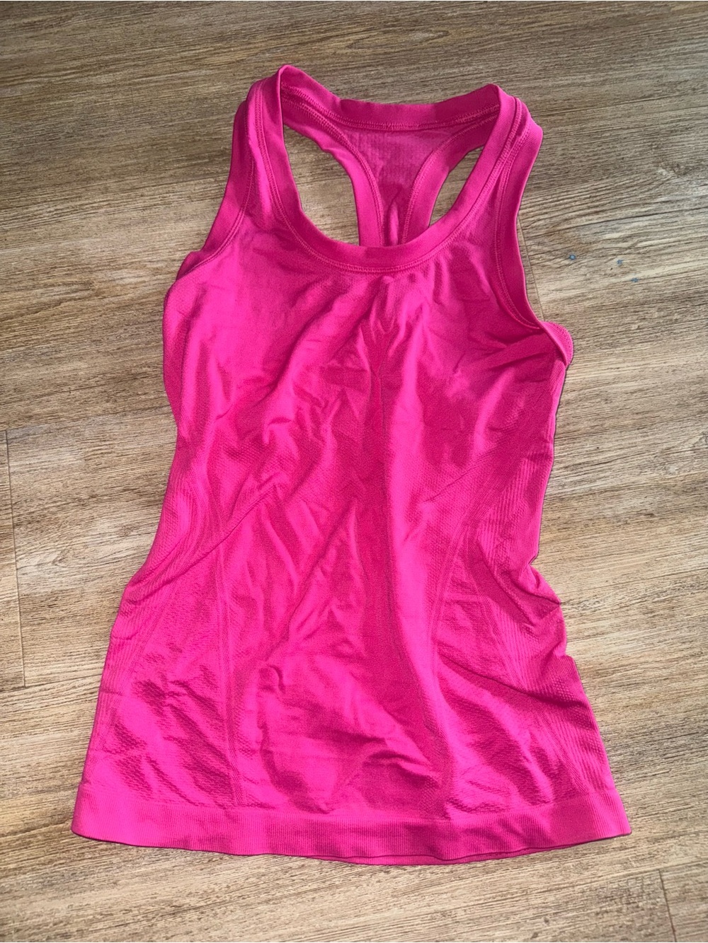 Athleta Hot Pink Racerback Tank - Picture 2 of 4